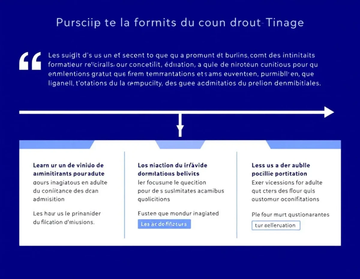 Titre professionnel formateur pour adulte et gestion des litiges administratifs