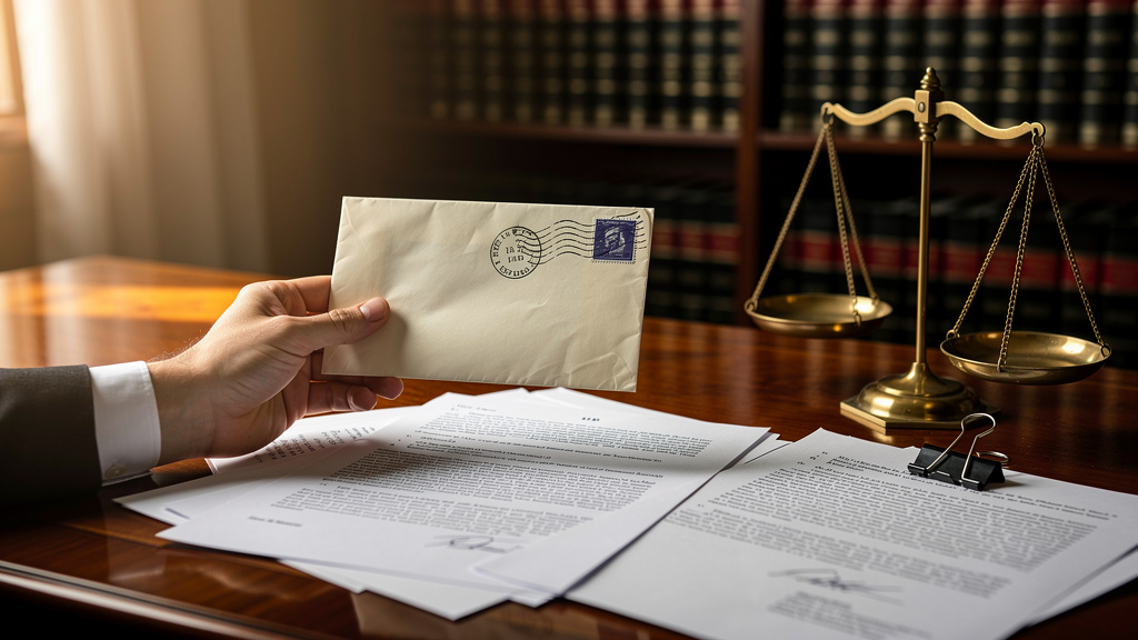 Les implications quand votre courrier a été remis à la poste par l'expéditeur