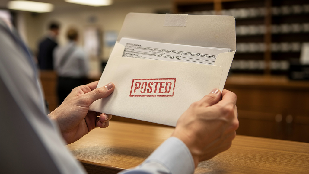 Votre courrier a été remis à la poste par l'expéditeur est-ce un problème