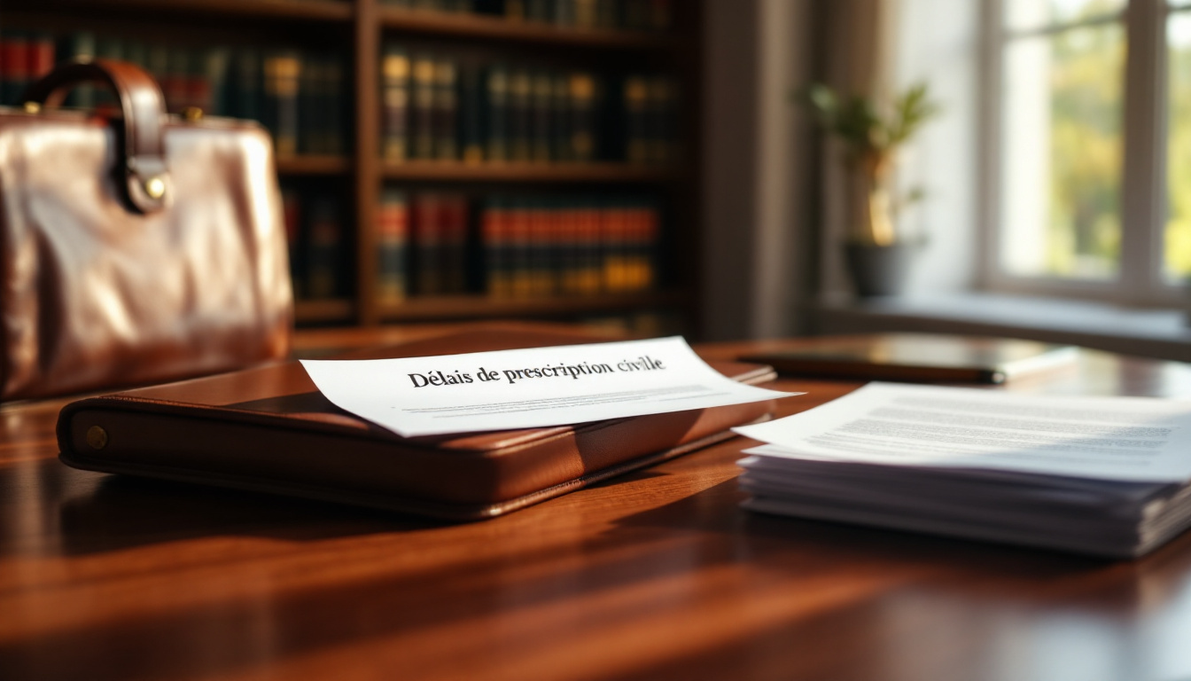 Délais de prescription civile en France en 2026
